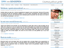 Tablet Screenshot of dirkvangenderen.nl
